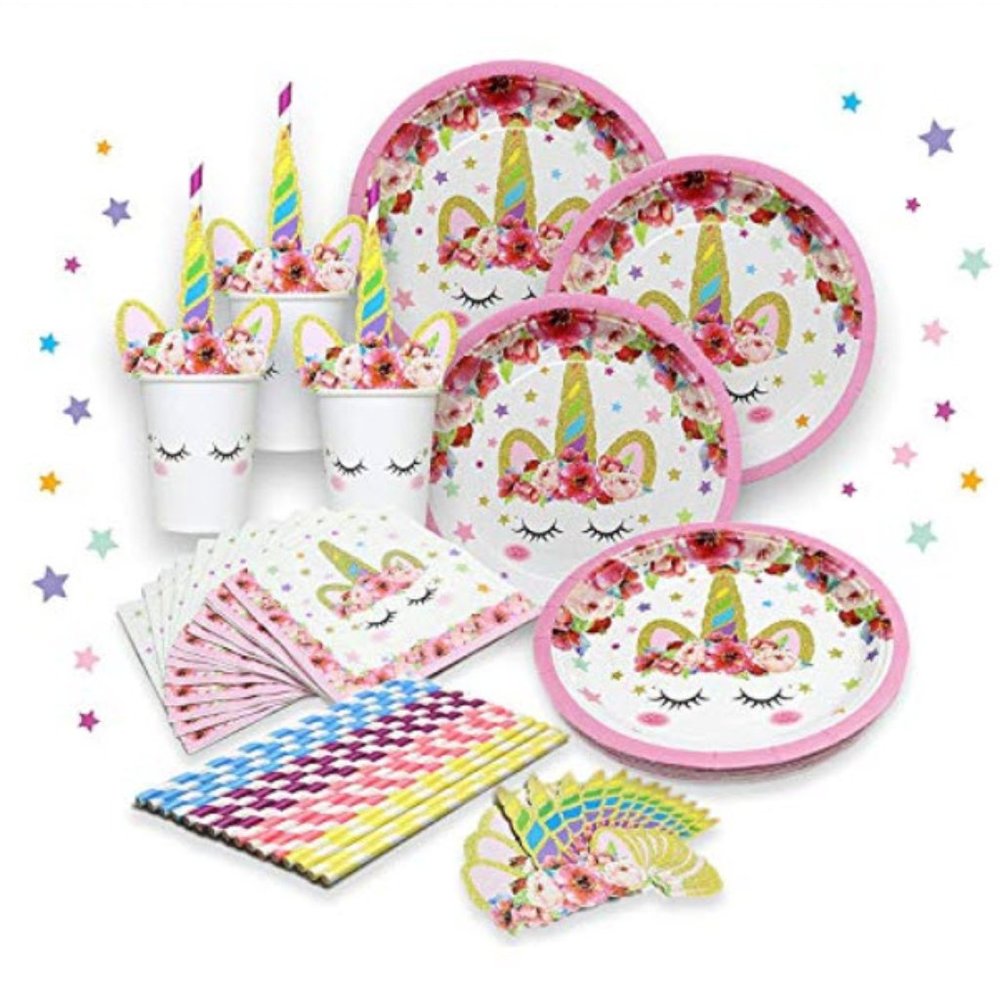 Unicorn Birthday Party set kit